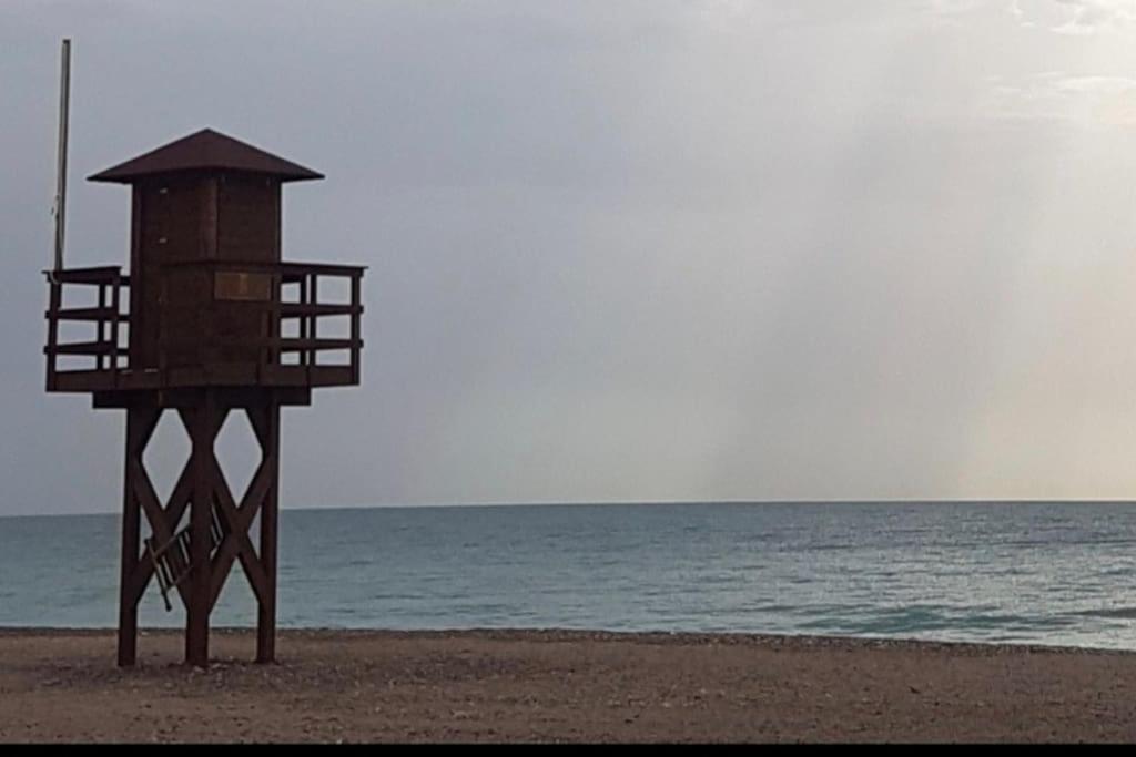 Apartamento Junto Al Mar Con Wifi Y Piscina Сагунт Екстериор снимка